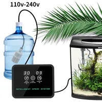 Brumisateur existent Intelligent pour Reptiles, Contrôle d'Arrosage à Écran Tactile, Humidificateur Électronique, Minuterie, Système de Pulvérisation de Forêt Tropicale 1